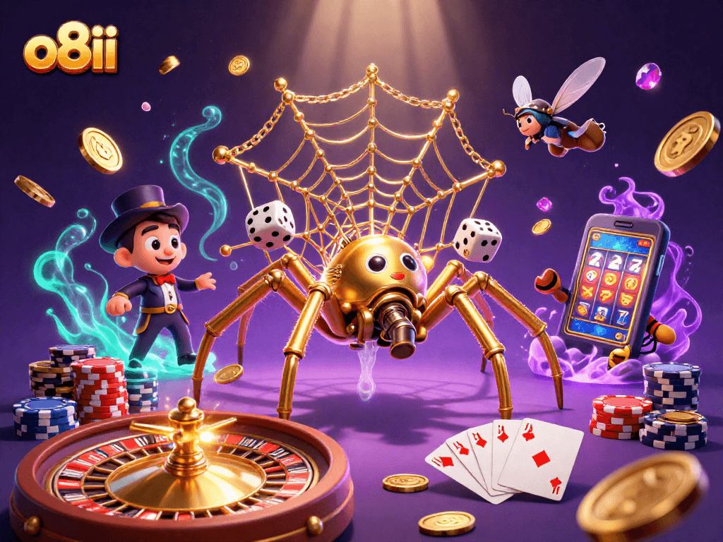 Experience thrilling gambling with the unique o8ii steampunk casino scene filled with excitement and vibrant elements.