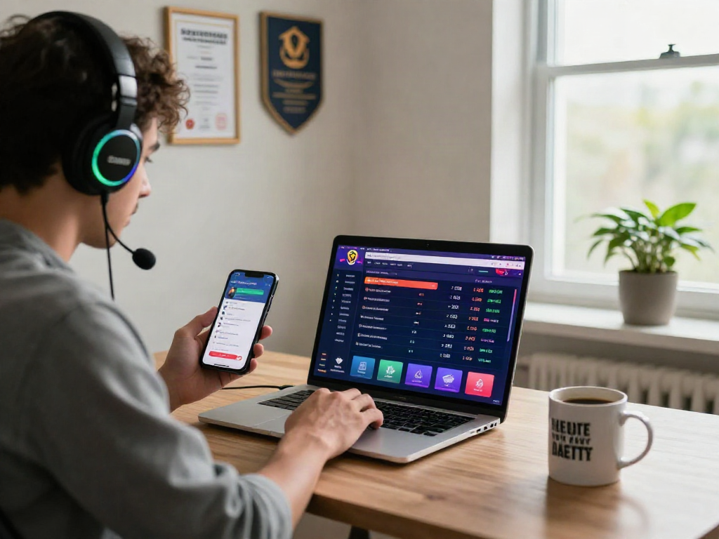 토토사이트 검증 먹튀스팟 user engaging in online betting with vibrant interface and secure environment