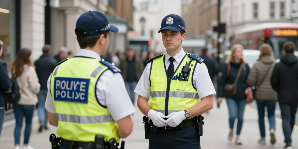 Security Guard providing professional protection services in London.