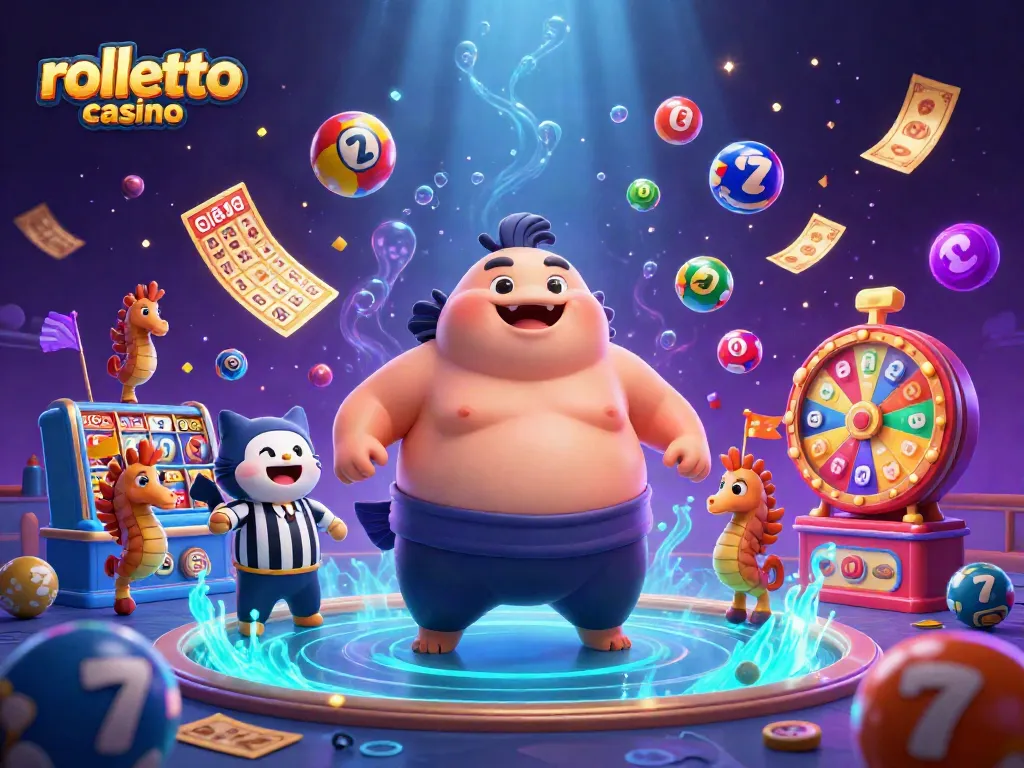 Engage with rolletto casino through dynamic underwater scenes filled with vibrant games and characters.