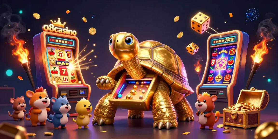 Engage in exciting jackpots at o8casino with vibrant slot machines and dynamic gaming elements.
