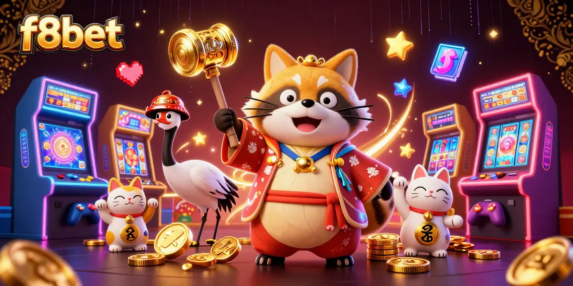 Engage with f8bet's vibrant world of online casino gaming featuring charismatic characters and dynamic action.
